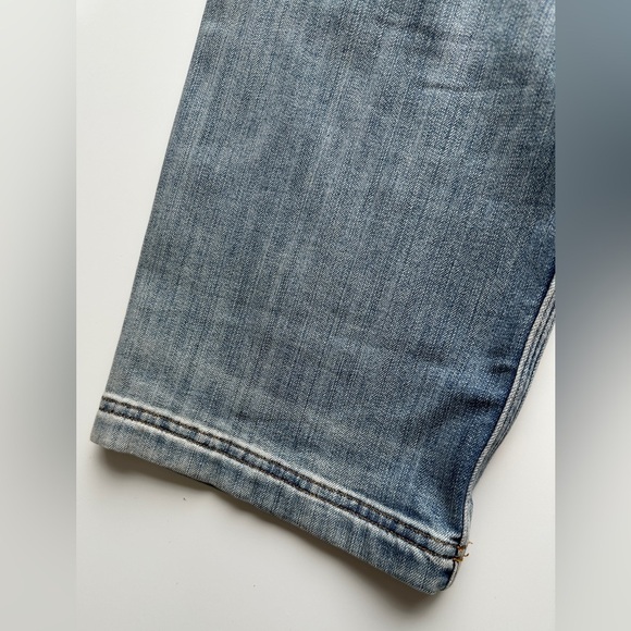 Duluth Washed Light Ballroom Double Flex Standard Fit Blue Jeans Men’s 40x30 - Picture 9 of 10